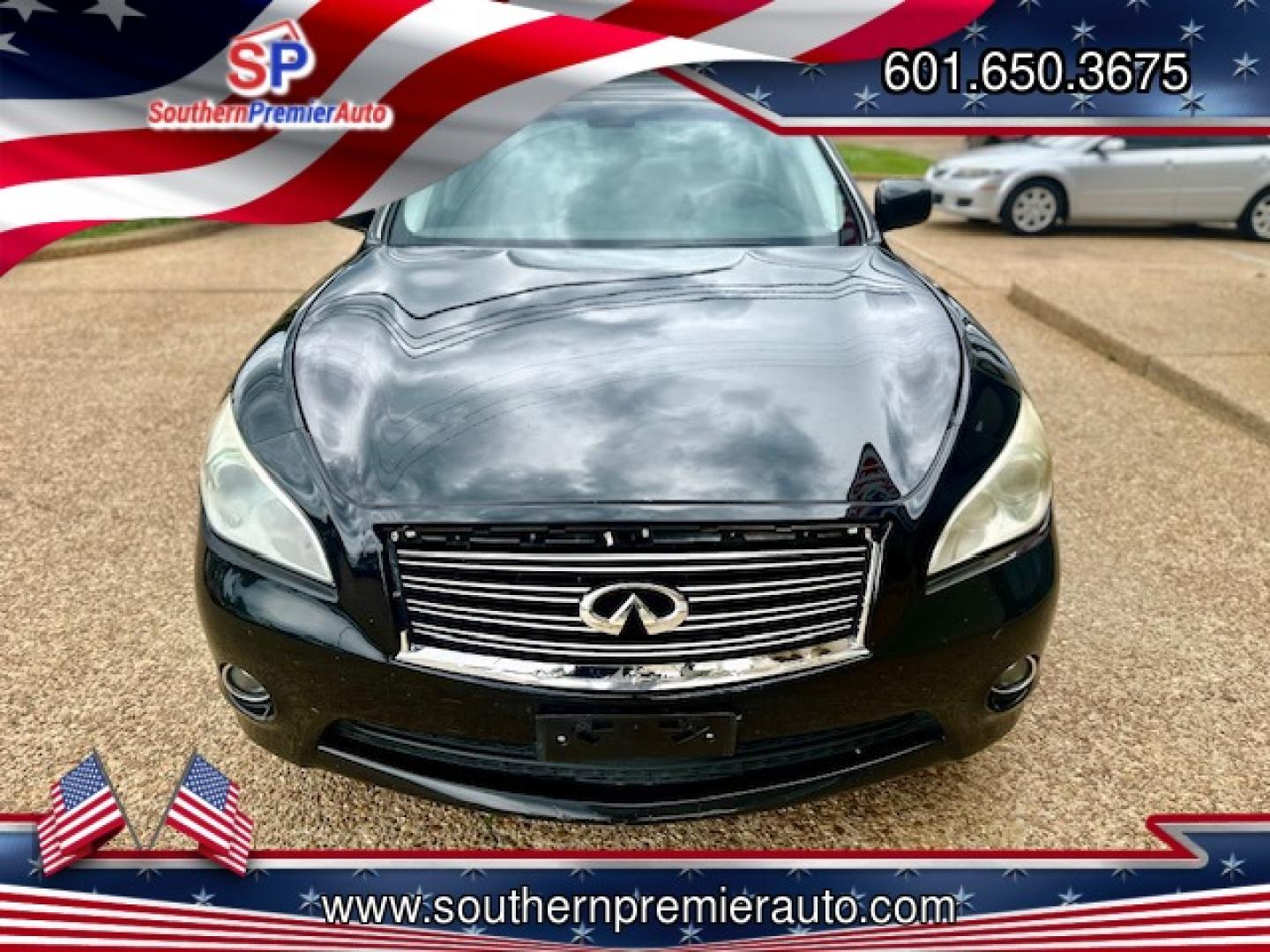 2012 BLACK INFINITI M37 BASE (JN1BY1AP6CM) , located at 922 W. Beacon St., Philadelphia, MS, 39350, (601) 650-3675, 32.770447, -89.127151 - Photo#1